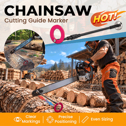 Chainsaw Cutting Guide Marker