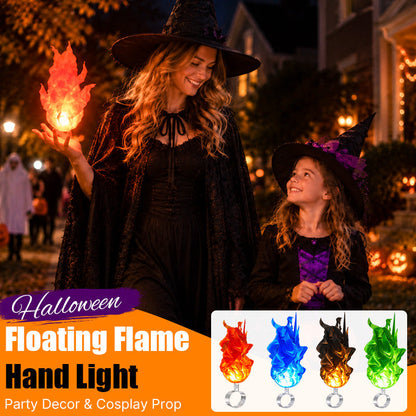 🔥Floating Flame Hand Light Halloween Party Decor & Cosplay Prop🔮