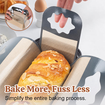 Cross-Shaped Reusable Silicone Baking Liner🍞