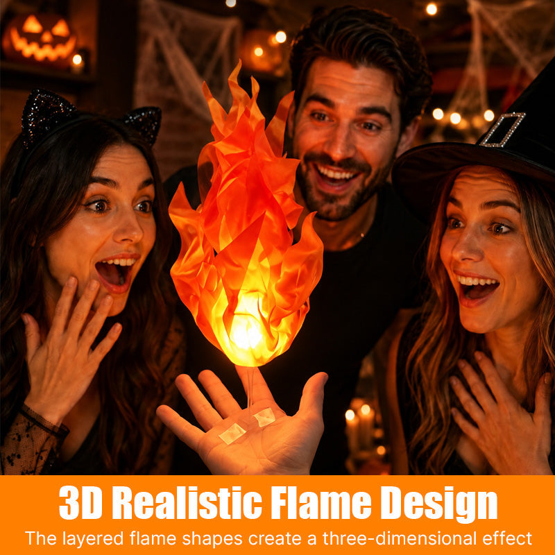 🔥Floating Flame Hand Light Halloween Party Decor & Cosplay Prop🔮