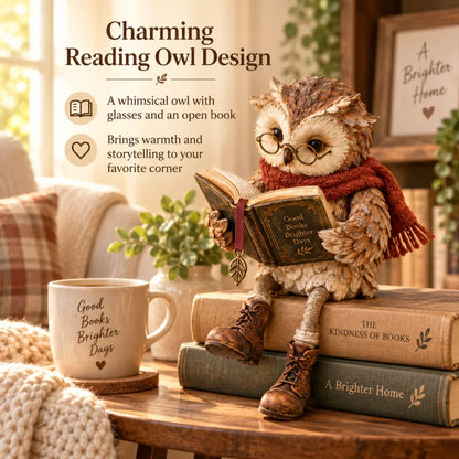 🦉Reading Owl Figurine