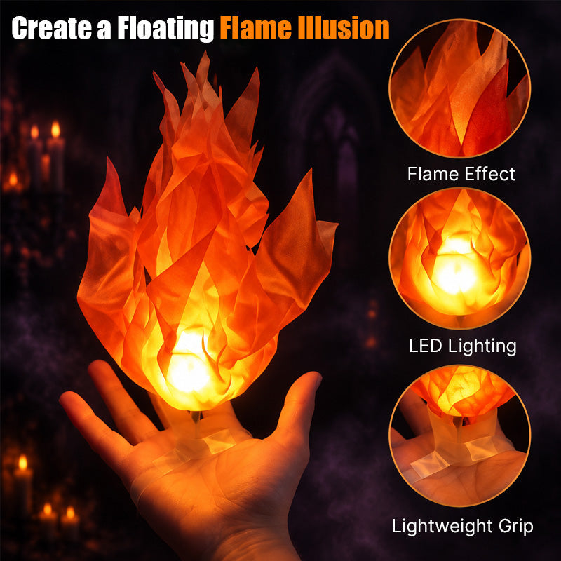 🔥Floating Flame Hand Light Halloween Party Decor & Cosplay Prop🔮