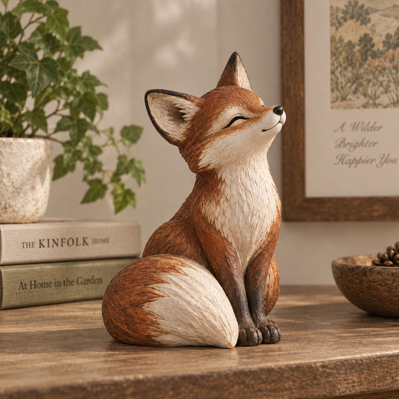 Cottagecore Fox Decor – Licking, Sleeping & Sitting